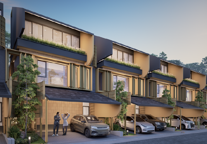 rumah expat countrywoods resodences